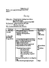 Giáo án Âm nhạc Lớp 4 - Tuần 16